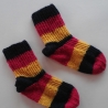 Socken Gr. 24/25 - Farben der Nationen - Deutschland