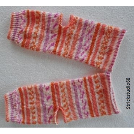 Yoga-Socken Gr. 36/37 handgestrickt für Wollallergiker geeignet
