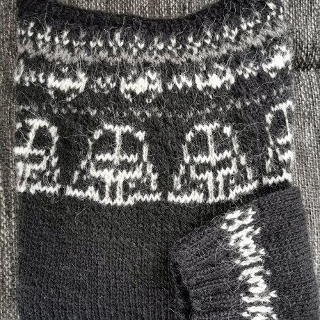 Isländischer Wollpullover - Star Wars - Größe L