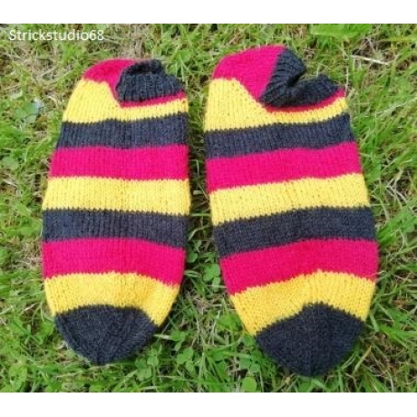 Sneaker-Socken Gr. 38/39 - Farben der Nation - Deutschland