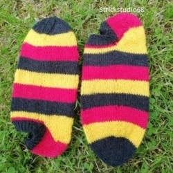 Sneaker-Socken Gr. 38/39 - Farben der Nation - Deutschland
