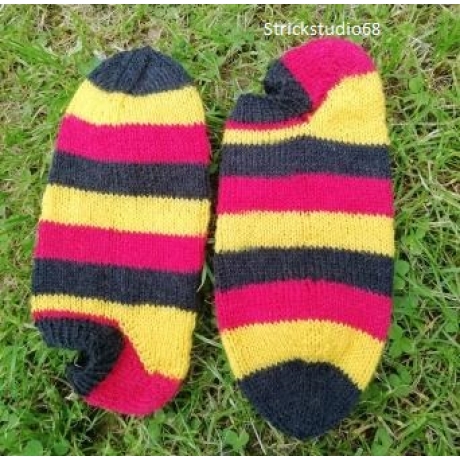 Sneaker-Socken Gr. 38/39 - Farben der Nation - Deutschland