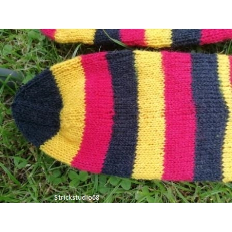 Sneaker-Socken Gr. 38/39 - Farben der Nation - Deutschland