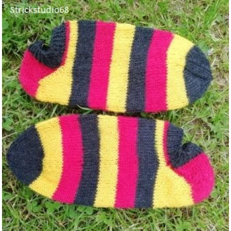 Sneaker-Socken Gr. 38/39 - Farben der Nation - Deutschland