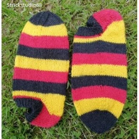 Sneaker-Socken Gr. 38/39 - Farben der Nation - Deutschland
