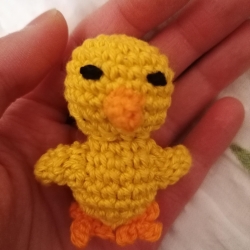 Gehäkeltes Küken, Ostergeschenk, Osterdeko
