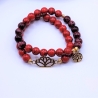 Armband Set Lotusblume Lebensbaum Jade Heilsteine Geschenk Damen