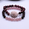 Armband Set Aventurin Jade Geschenk Heilstein Gesundheit Damen