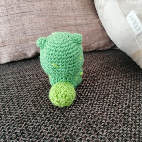 Pokemon Plüschtier gehäkelt Bisasam als Geschenk/Fanartikel