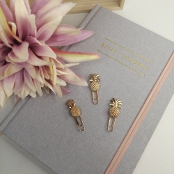 Büroklammern/Paper Clips - Ananas