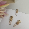 Büroklammern/Paper Clips - Ananas