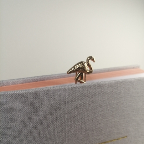 Büroklammern/Paper Clips - Flamingo