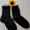 Socken - Gr.42/43 - handgestrickt - schwarz