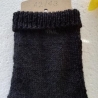 Socken - Gr.42/43 - handgestrickt - schwarz