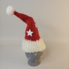 Eierwärmer gehäkelt, Weihnachtsmütze