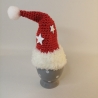 Eierwärmer gehäkelt, Weihnachtsmütze