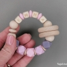 Baby - Greifring, personalisiert mit Namen