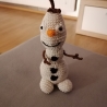 Schneemann Olaf Frozen gehäkelt Kuscheltier Spielzeug Geschenk