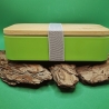 Brotdose Lunchbox Bambus personalisiert Einschulung