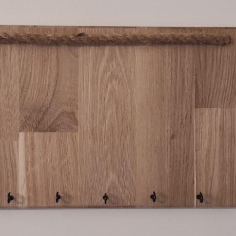 Sonnenbrillenhalter aus Holz, personalisierter Schlüsselhalter