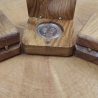 Münzetui, Münzetui aus Holz, Münzetui personalisiert
