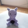 Mewtu Pokemon Plüschtier gehäkelt Spielzeug Geschenk Fanartikel