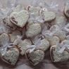 Gastgeschenk, Platzkarte aus Lebkuchen 9-10 cm