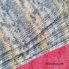  Sneaker - Gr. 42/43 - handgestrickt - helle Farben
