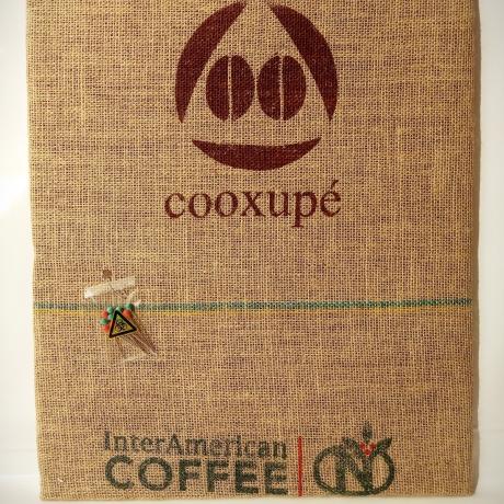 Pinnwand aus Kaffeesack * 50x60cm * Unikat * Organizer aus Jute