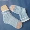 Kindersocken - Gr. 26/27 - Buntstift - handgestrickt 
