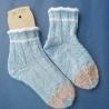 Kindersocken - Gr. 26/27 - Buntstift - handgestrickt 