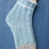 Kindersocken - Gr. 26/27 - Buntstift - handgestrickt 