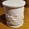 Weihnachtskerze/-behälter