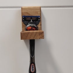 Rasierhalter aus Holz