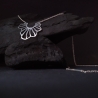 Silbercollier mit Pinienmotiv