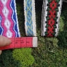 Schlüsselanhänger Brettchenborte Handmade Baumwolle