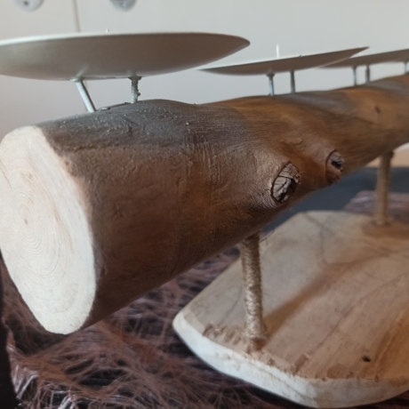 Treibholz Kerzenhalter