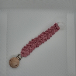 Schnullerkette gehäkelt