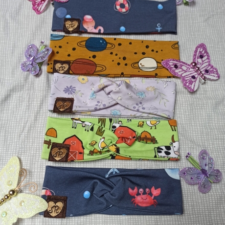 Süße Handmade Stirnbänder für Kinder
