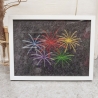 8x Feuerwerk Stickdatei Blumenstecker Lichterdeko stickdirwas