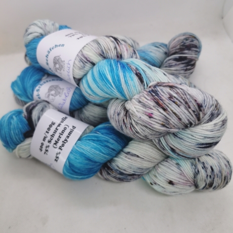 Sockenwolle mit Merino Winterlich