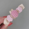 Baby Set Schnullerkette und Greifring  mit Namen des Kindes
