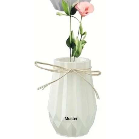 Blumenvase mit Struktur