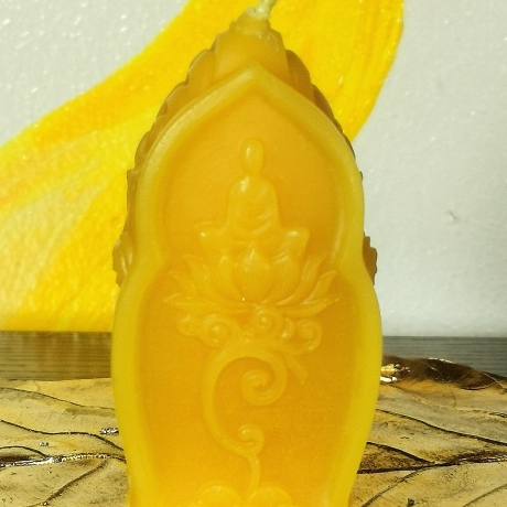 Buddha-Kopf  Bienenwachs  