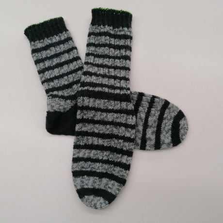 Wollsocken, Gr. 46/47, Stricksocken, Socken, Herren, Herrensocken