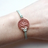 Baum des Lebens • Armband Leder | Farbwahl | Armschmuck