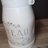 10L Milchkanne, upcycled, shabby look