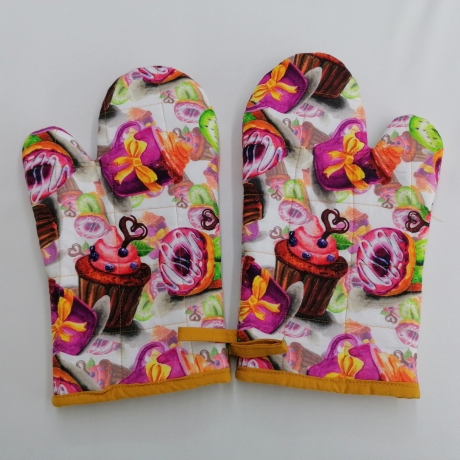Topfhandschuhe - Topflappen - Ofenhandschuhe - Grillhandschuhe