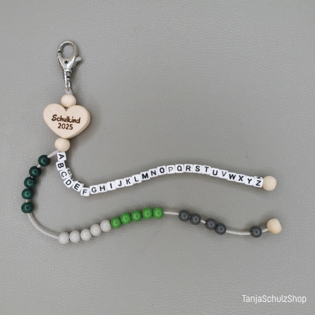 Rechenkette und Armband Schulkind 2025