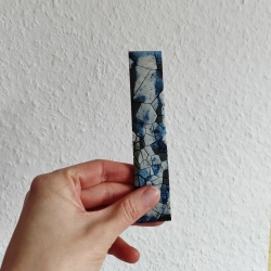 Lesezeichen aus Epoxidharz, Mosaik